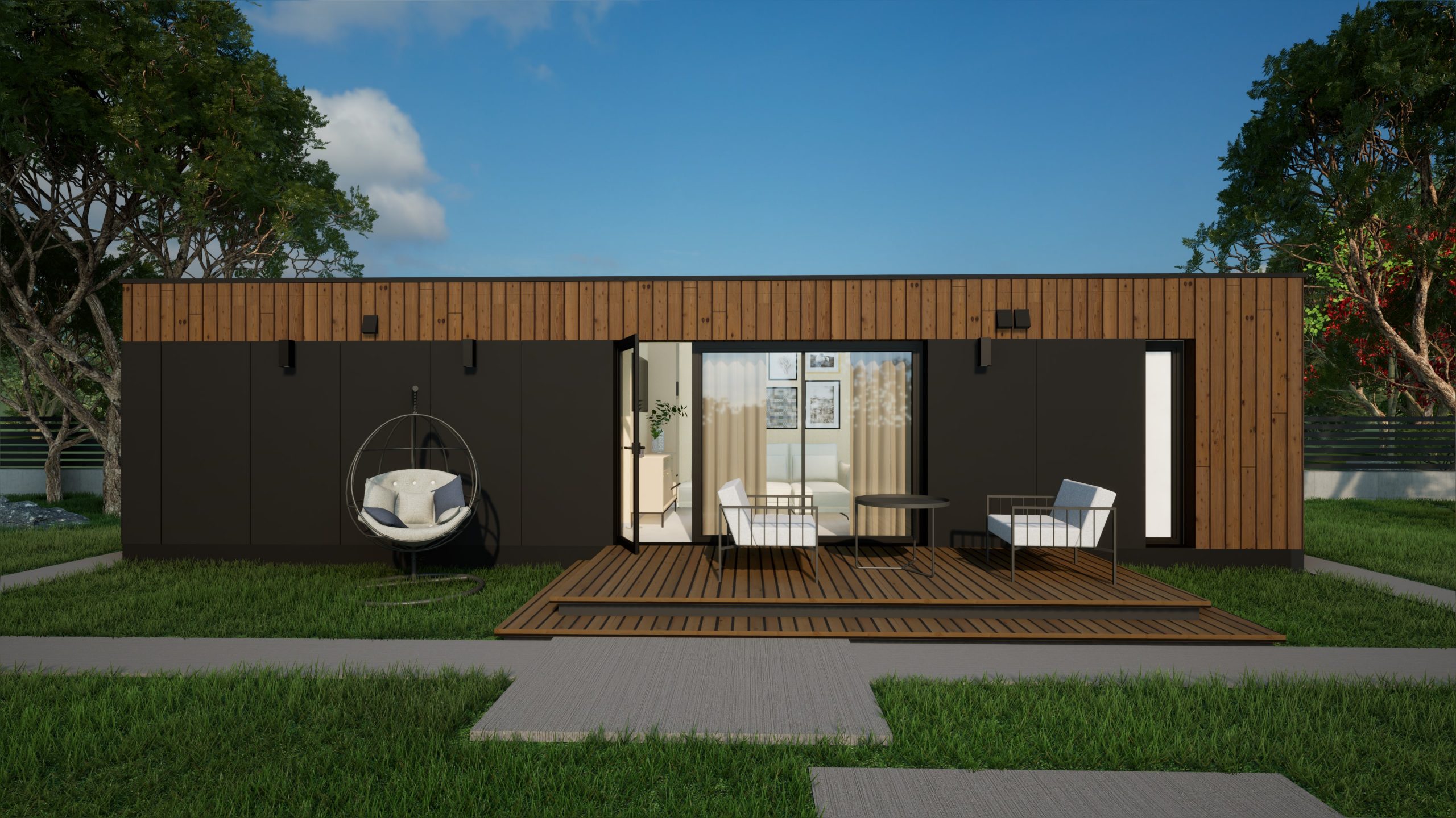Modulhaus BRIS XL Frontansicht