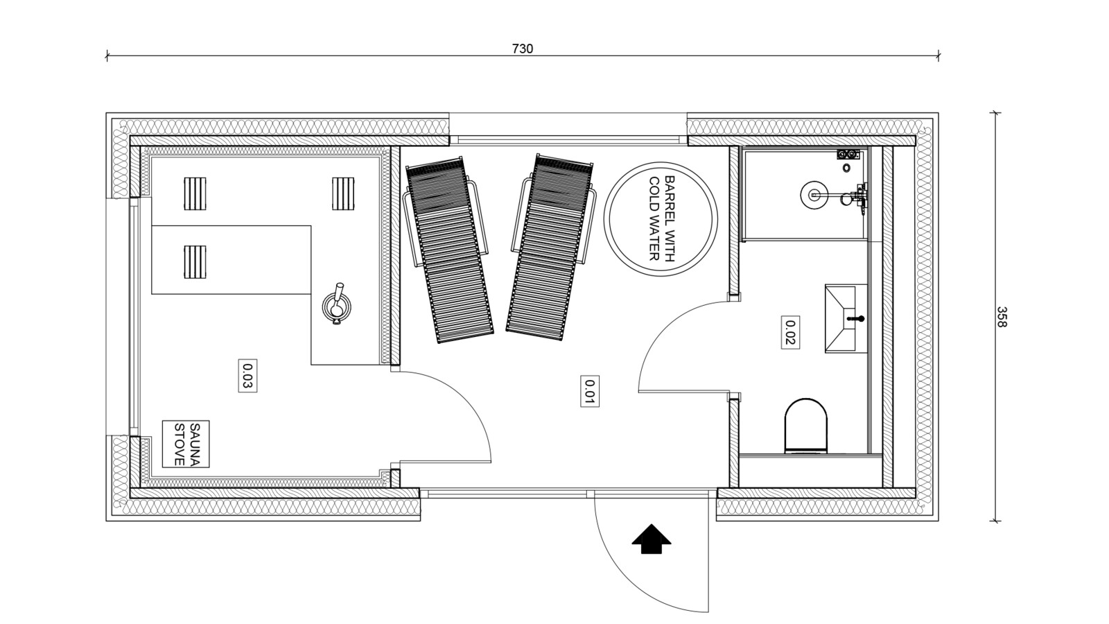 saunas | freiraum module