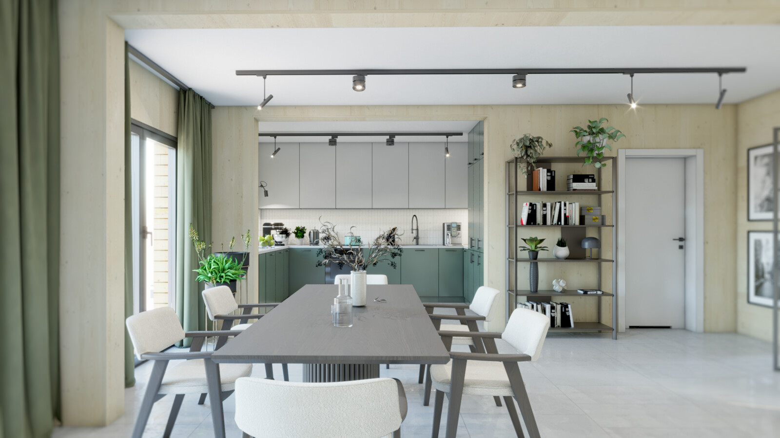 Modulhaus Vennlig Esszimmer